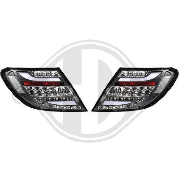 LED-Heckleuchtensatz (1672999). Mercedes-Benz W204, ab 03.2011